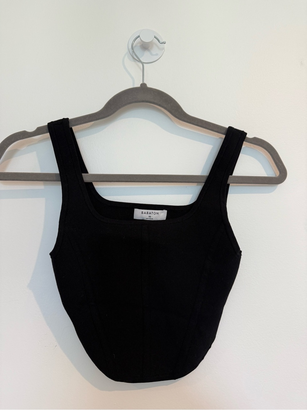 Aritizia Babaton Sculpt Knit Bustier Tank XS